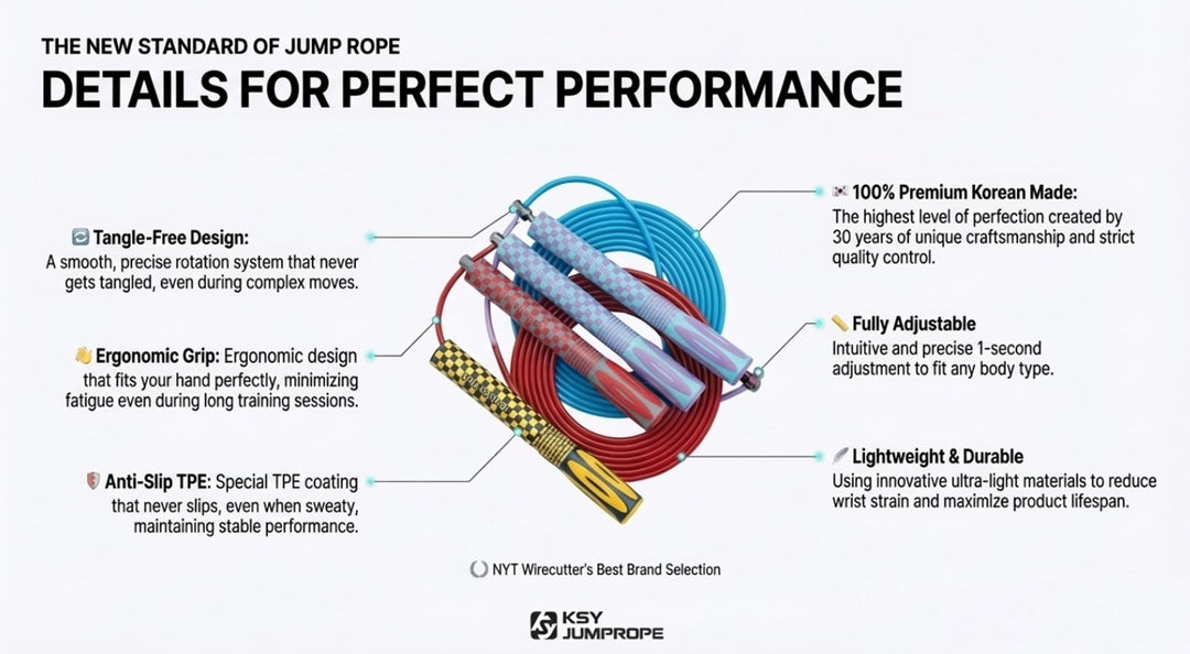 KSY Jump Rope Starter Pack (50 Units) | Commercial Grade Speed Ropes & Retail Bundle | 200%+ Margin Profit Center for Gym Owners