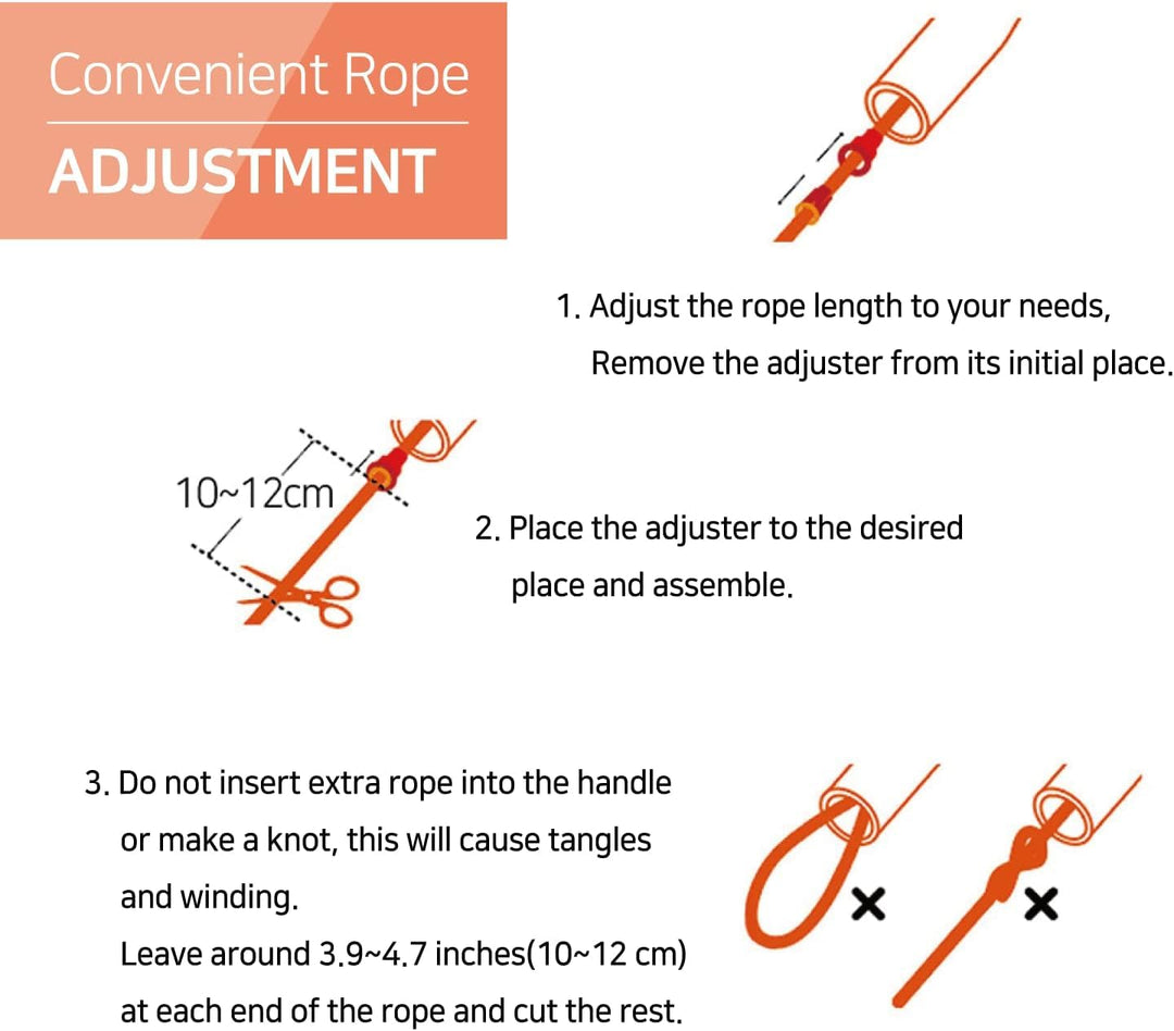 KSY Triangle (SM-200) jump rope