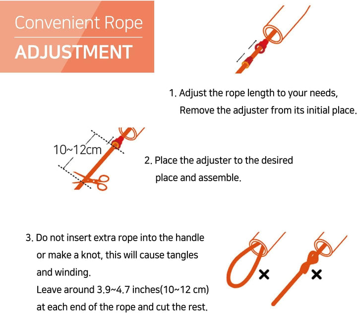 KSY Triangle (SM-200) jump rope