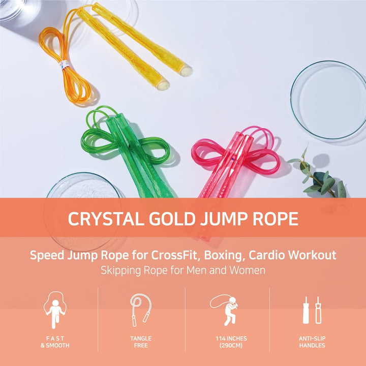 Crystal Gold K-430 Jump Rope